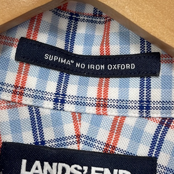 Land’s End Men’s Tailored Fit Shirt - Picture 4 of 6